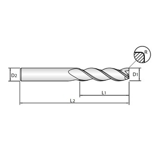 Jah24 - torique revêtue pour aluminium